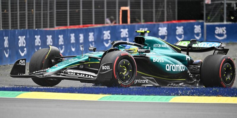 Aston-Martin-Pilot Fernando Alonso hofft auf ein gutes Ergebnis beim Rennen in Bacelona. - Foto: Jacques Boissinot/The Canadian Press via AP/dpa