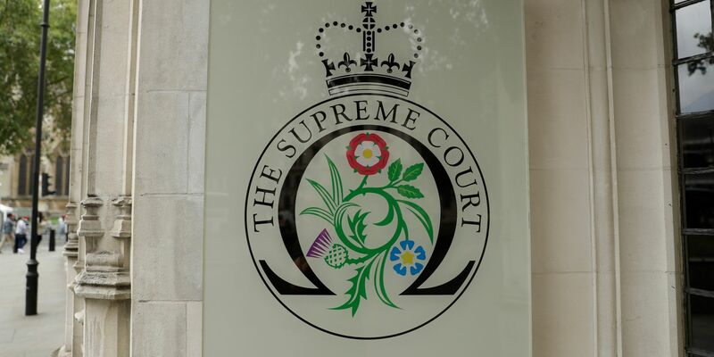 Der britische Supreme Court in London. - Foto: Matt Dunham/AP/dpa