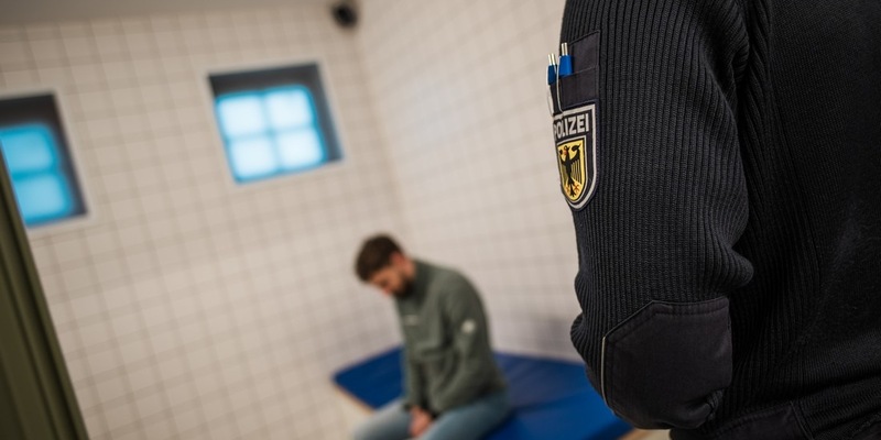 Bundespolizeidirektion München: Von der Grenze vor den Richter/ Bundespolizei bringt zwei Migranten in Zurückweisungshaft - Foto: presseportal.de