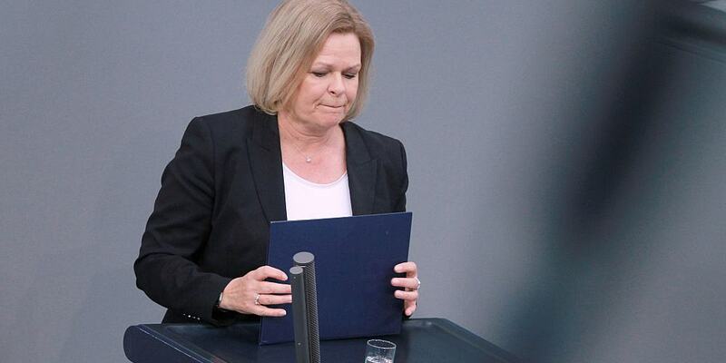 Nancy Faeser (Archiv) - Foto: über dts Nachrichtenagentur