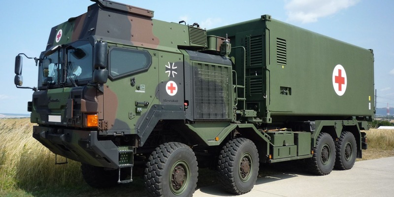 Geschützter Verwundetentransport: Erstes Serienmodell vorgestellt - Foto: presseportal.de