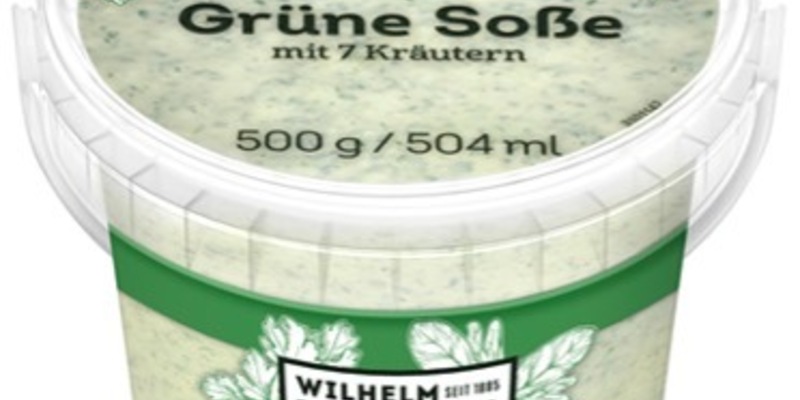 Wilhelm Brandenburg GmbH & Co. OHG ruft „Grüne Soße mit 7 Kräutern 500g“ zurück - Foto: presseportal.de