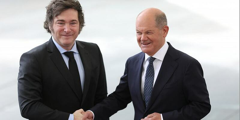 Javier Milei und Olaf Scholz am 23.06.2024 - Foto: über dts Nachrichtenagentur