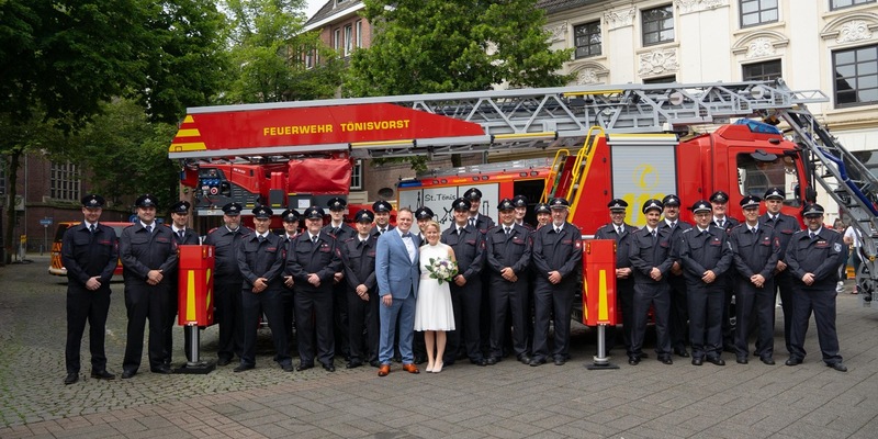 FW Tönisvorst: Gemeinsames Glück besiegelt - Foto: presseportal.de