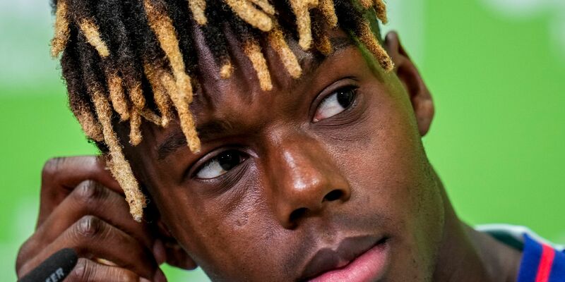 Der Spanier Nico Williams geht selbstbewusst in die K.-o.-Phase der Fußball-EM. - Foto: Manu Fernandez/AP/dpa