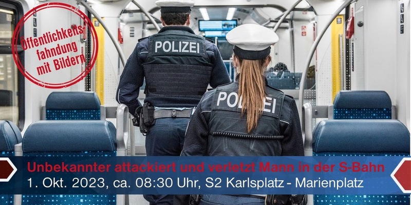 Bundespolizeidirektion München: Fahndungsaufruf mit Bild - Bundespolizei sucht nach Schläger - Foto: presseportal.de
