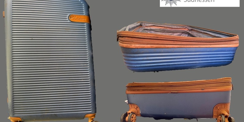 POL-DA: Bensheim: Zeugenaufruf der Mordkommission Erlache - Wer kann Hinweise zum Verbleib eines auffälligen Kofferteils geben? - Foto: presseportal.de