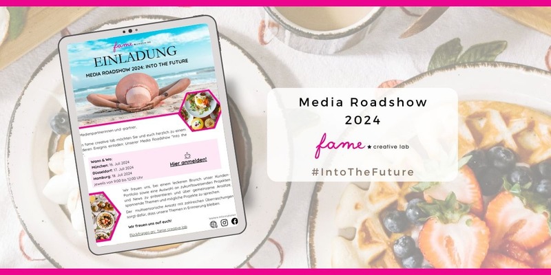 Into the future: Bei fame creative lab stehen alle Zeichen auf Zukunft - Foto: presseportal.de