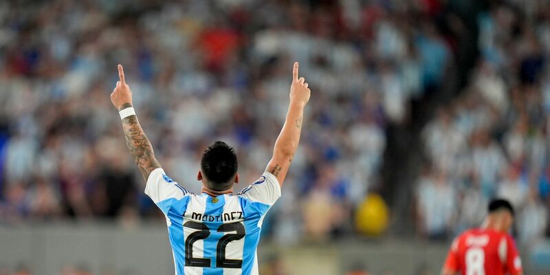 Lautaro Martínez traf zum späten 1:0. - Foto: Julia Nikhinson/AP