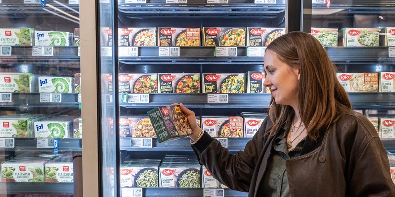 Iglos Muttergesellschaft, Nomad Foods, unterstreicht die Forderung nach einer Umstellung der Gefriertemperaturen, um branchenweit die CO2-Emissionen von Tiefkühlkost signifikant zu reduzieren - Foto: presseportal.de
