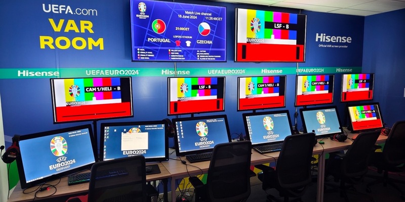 Mehr Klarheit durch Technik: Hisense liefert VAR Screens für UEFA EURO 2024 - Foto: presseportal.de