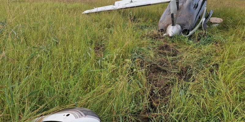 FW-RD: Flugzeugabsturz in Schachtholm - Foto: presseportal.de