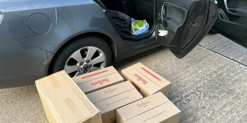 HZA-MD: Gelungener Wochenstart für Magdeburger Zöllner / Flüchtender Zigarettenschmuggler nach Verfolgungsjagd auf der A 2 gestoppt - Foto: presseportal.de