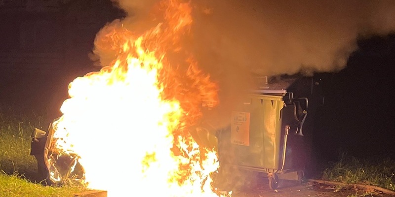 POL-HA: Zeugen nach Müllcontainer-Brand gesucht - Foto: presseportal.de