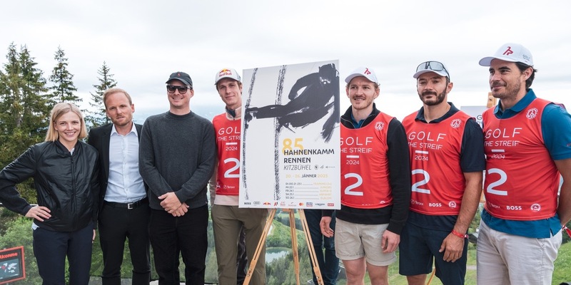 Golfen auf der legendären Kitzbüheler Streif - Foto: presseportal.de