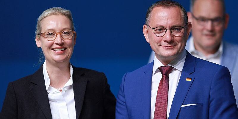 Alice Weidel und Tino Chrupalla - Foto: über dts Nachrichtenagentur