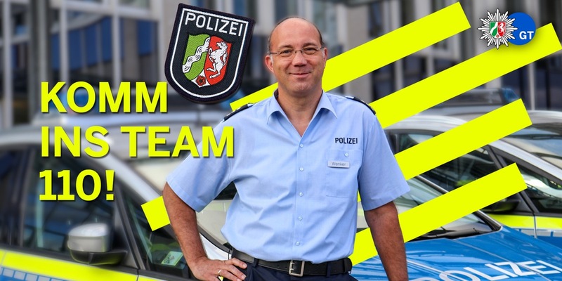 POL-GT: Genau mein Fall! - Polizei NRW Die Polizei Gütersloh wirbt für Nachwuchs - Foto: presseportal.de
