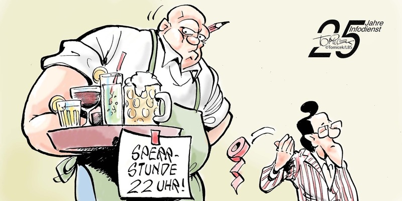 Sperrstunde! / Vorverlegung möglich, auch wenn sich nur ein Nachbar beschwert - Foto: presseportal.de