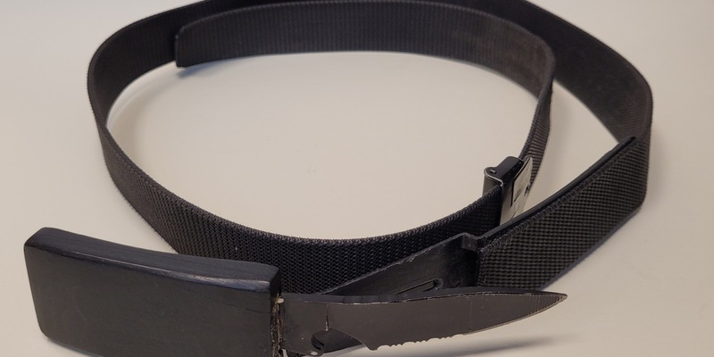 BPOL-HH: Bundespolizei am Hamburg Airport: (FOTO) verbotenes Gürtelschnallenmesser führt zur Strafanzeige - Foto: presseportal.de