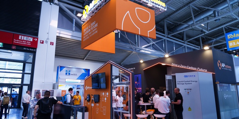 APsystems stellt auf der Intersolar Europe 2024 modernste Solar-Innovationen vor - Foto: presseportal.de