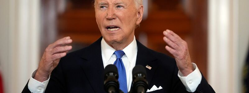 Fragen zu seiner Kandidatur will der 81-jährige Joe Biden nicht beantworten. - Foto: Jacquelyn Martin/AP