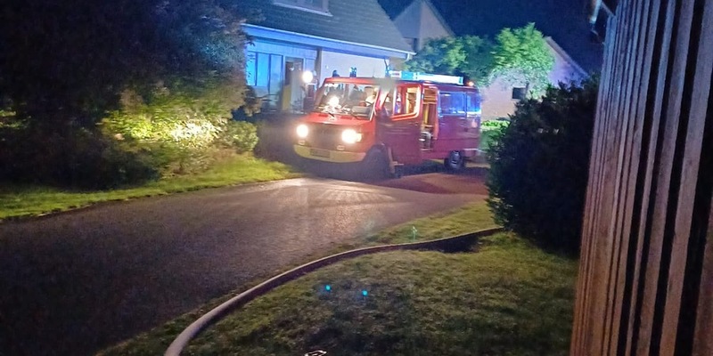 FW-ROW: Feuer in Garage - Foto: presseportal.de