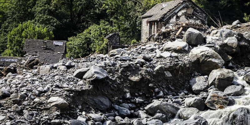 Die drei Toten durch den Erdrutsch im Maggiatal kamen aus Deutschland. - Foto: Michael Buholzer/KEYSTONE/dpa