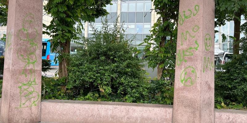 POL-PDPS: Sachbeschädigung durch Graffiti - Foto: presseportal.de