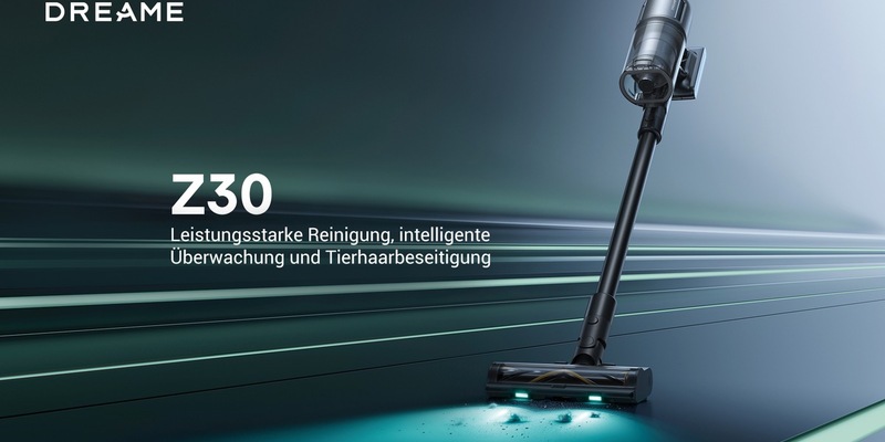 DREAME stellt neue Stabstaubsauger vor / Die Neuen in der Z-Serie machen Schluss mit schmutzig! - Foto: presseportal.de
