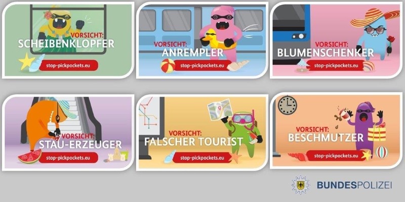 BPOL NRW: Taschendiebe machen keine Ferien - Tipps der Bundespolizei für einen entspannten Urlaub - Foto: presseportal.de