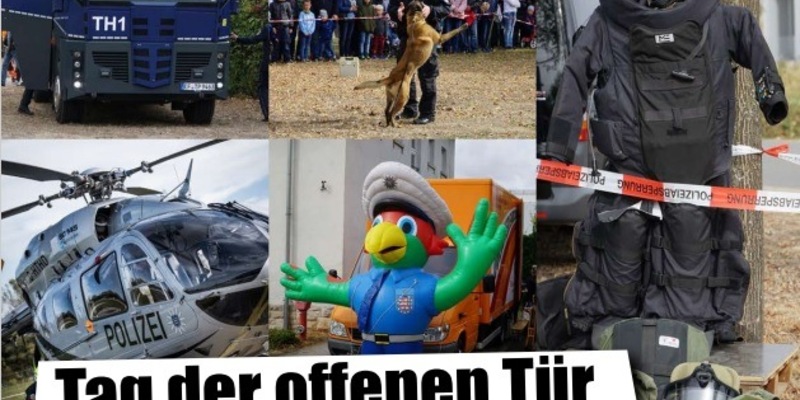 LPI-NDH: Tag der offenen Tür der Landespolizeiinspektion Nordhausen - Foto: presseportal.de