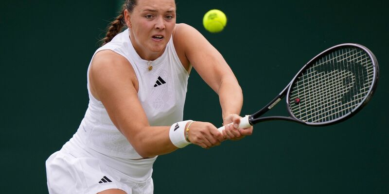 Jule Niemeier erreichte 2022 das Viertelfinale in Wimbledon. - Foto: Alberto Pezzali/AP