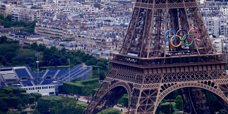 Die Sommerspiele in Paris werden am 26. Juli eröffnet. - Foto: Christophe Ena/AP
