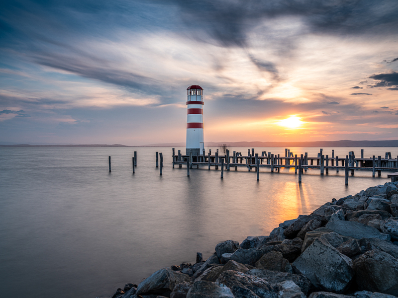 Leuchtturm in Podersdorf am See - Foto: TVB Nordburgenland/Birgit Machtinger über pressetext.de