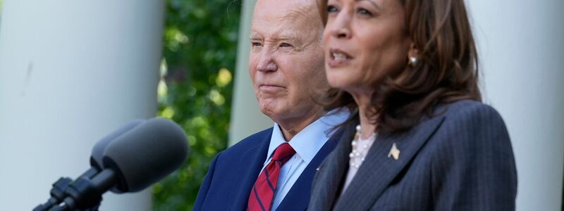 Biden schusterte Harris das ungeliebte Thema Migration zu. (Archivbild) - Foto: Susan Walsh/AP/dpa