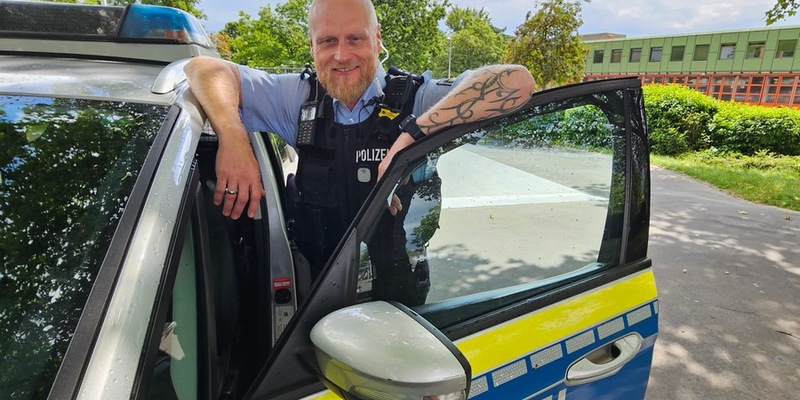 POL-DN: Ein guter Draht zu den Menschen vor Ort - Polizeihauptkommissar Marcel Krallmann ist neuer Bezirksdienstbeamter für den Bereich Düren Süd-Ost - Foto: presseportal.de