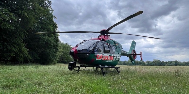 POL-NB: Umfangreiche Vermisstensuche in Steinfurth (LK V-G) mit glücklichem Ende-Polizeihubschrauber findet 84-jährigen Mann - Foto: presseportal.de