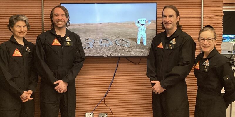 Die Chapea Crew lebte 378 Tage zusammen. (Archivbild) - Foto: Nasa/Chapea Crew/dpa