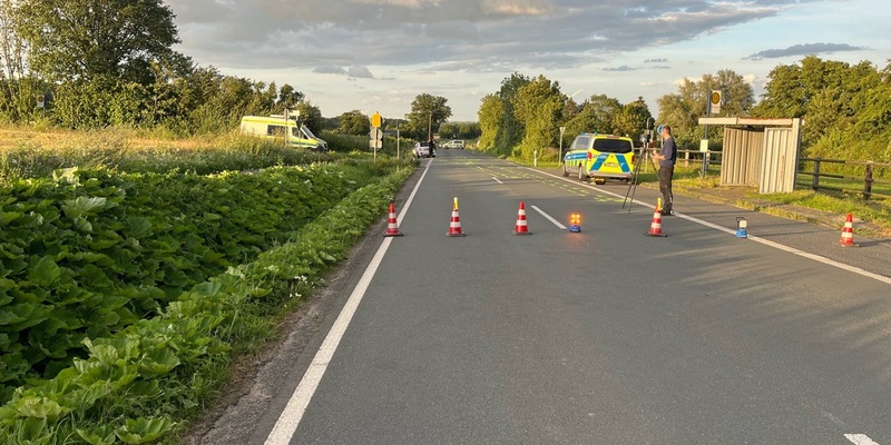 POL-COE: Billerbeck, Westhellen Fahrradfahrer bei Unfall schwerst verletzt - Foto: presseportal.de