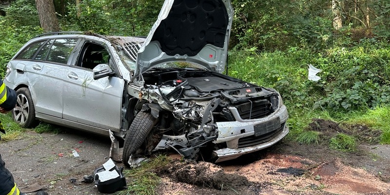 FW-ROW: Verkehrsunfall im Morgengrauen - Foto: presseportal.de