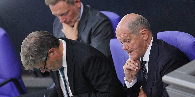 Lindner, Habeck, Scholz (Archiv) - Foto: über dts Nachrichtenagentur