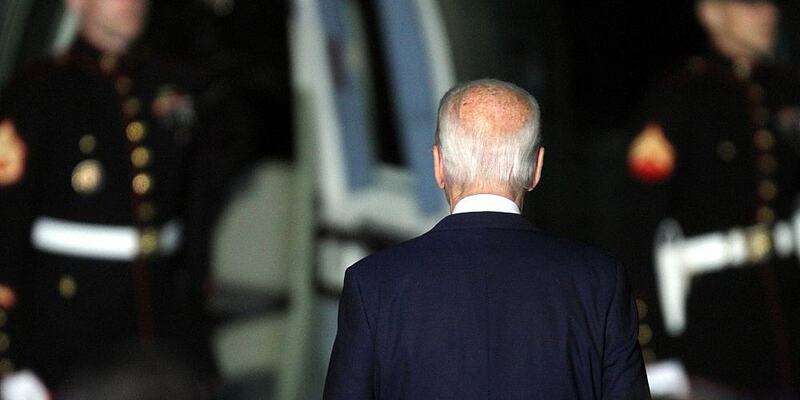 Joe Biden von hinten (Archiv) - Foto: über dts Nachrichtenagentur