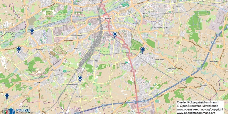 POL-HAM: Wohnungseinbruchsradar Hamm für die Woche vom 1. Juli bis 7. Juli - Foto: presseportal.de