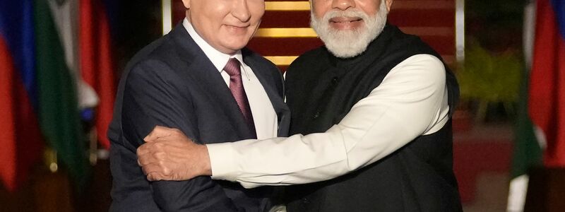 Putin reist zu einem Besuch nach Indien. (Archivbild) - Foto: Manish Swarup/AP/dpa