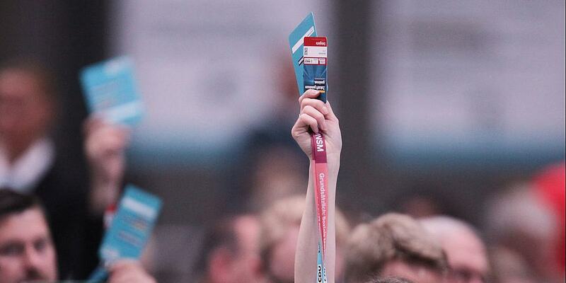 Abstimmung auf CDU-Parteitag (Archiv) - Foto: über dts Nachrichtenagentur