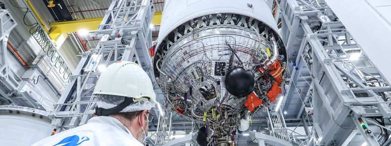 Wichtige Komponenten der Rakete werden in Deutschland gefertigt. (Archivbild) - Foto: Frank T. Koch/ArianeGroup/Hill Media GmbH/dpa