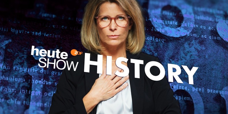 Wer ist schuld an unserer heutigen Misere? heute-show HISTORY mit Valerie Niehaus im ZDF - Foto: presseportal.de