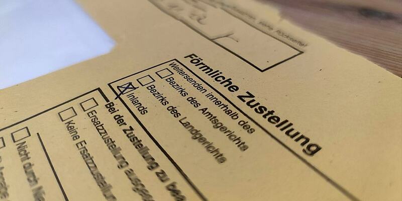 Förmliche Zustellung (Archiv) - Foto: über dts Nachrichtenagentur