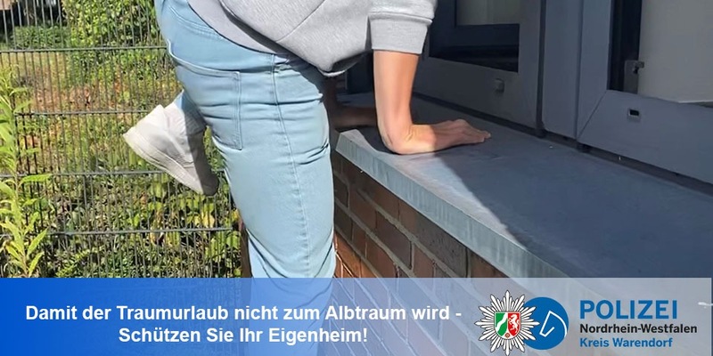 POL-WAF: Oelde-Telgte. Damit der Traumurlaub nicht zum Albtraum wird - Polizei gibt Tipps und Hinweise - Foto: presseportal.de