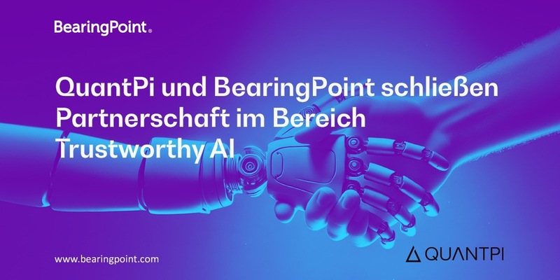 QuantPi und BearingPoint schließen Partnerschaft im Bereich vertrauenswürdige KI - Foto: presseportal.de